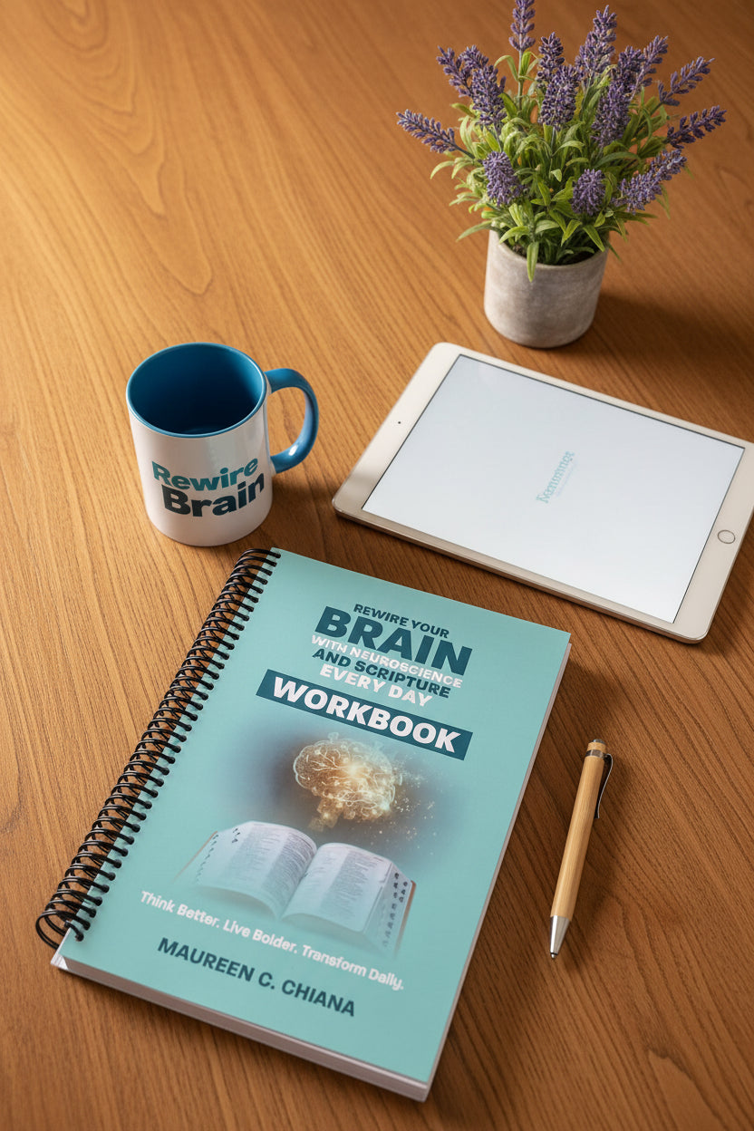 Rewire Your Brain with Neuroscience and Scripture Every Day Workbook (Spiral-Bound)