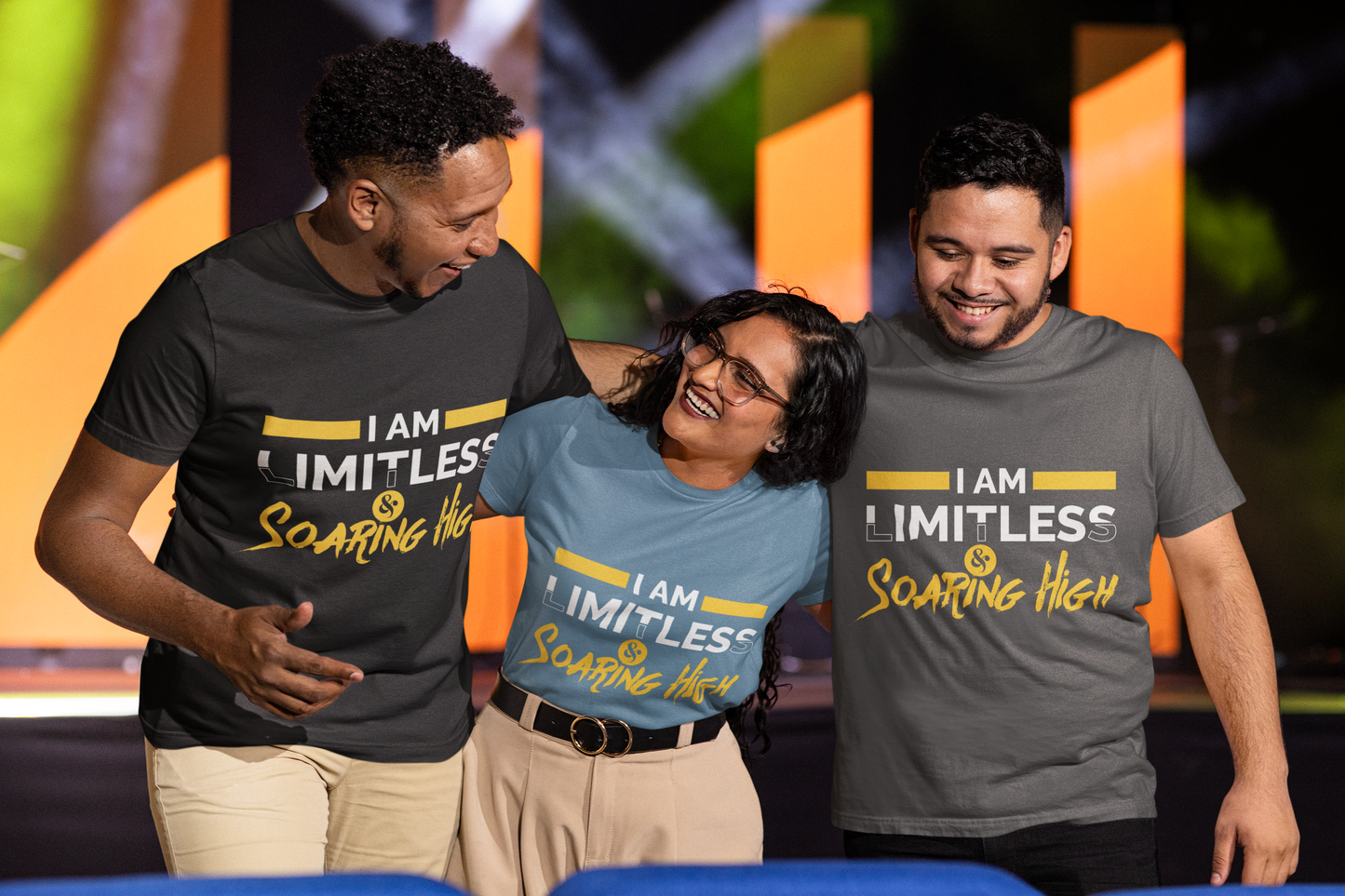 Motivational Unisex T-Shirt - I am Limitless & Soaring High