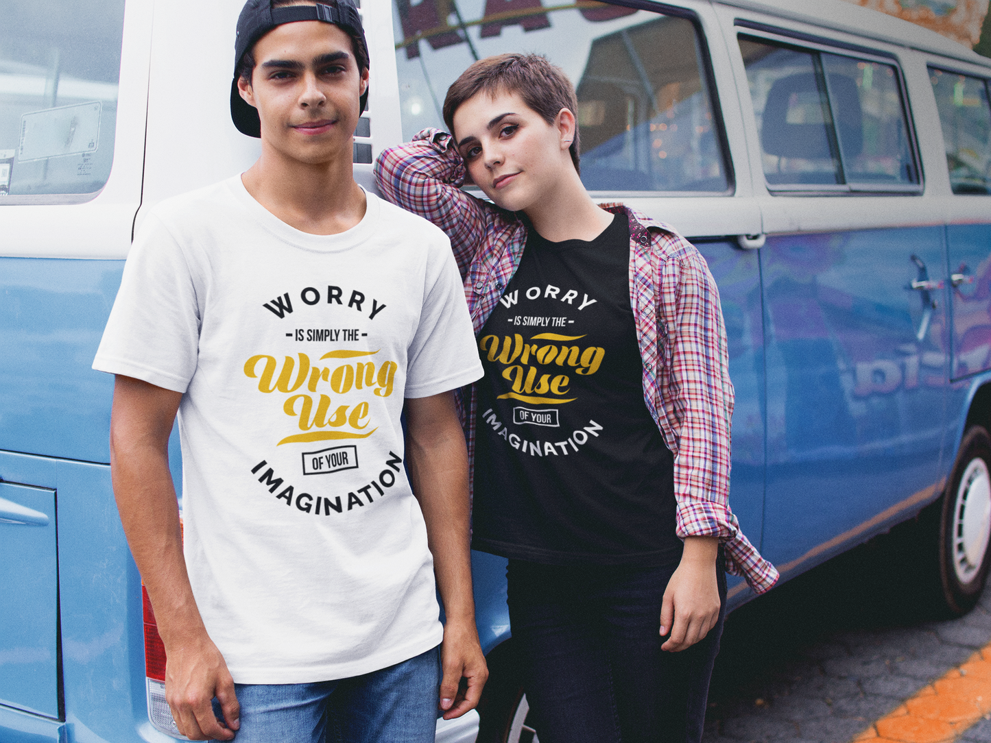 Harness Your Imagination, Diminish Worry Unisex T-Shirt