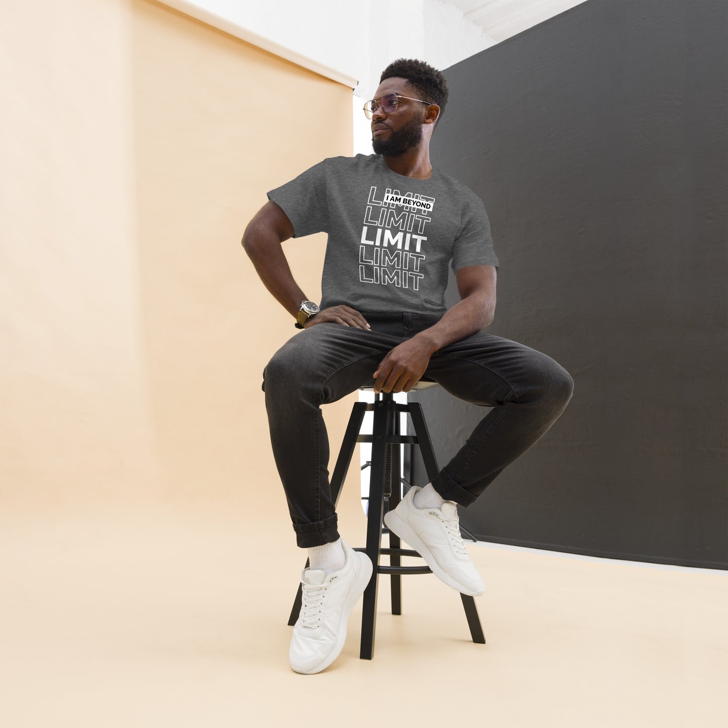 Beyond Limit Men's Classic Cotton Tee