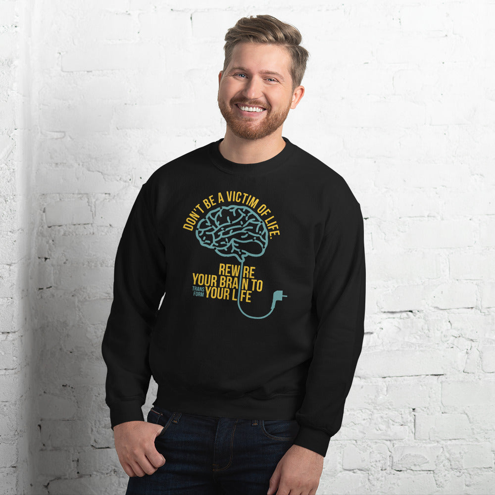 Empowerment Unisex Sweatshirt: Rewire, Transform & Thrive