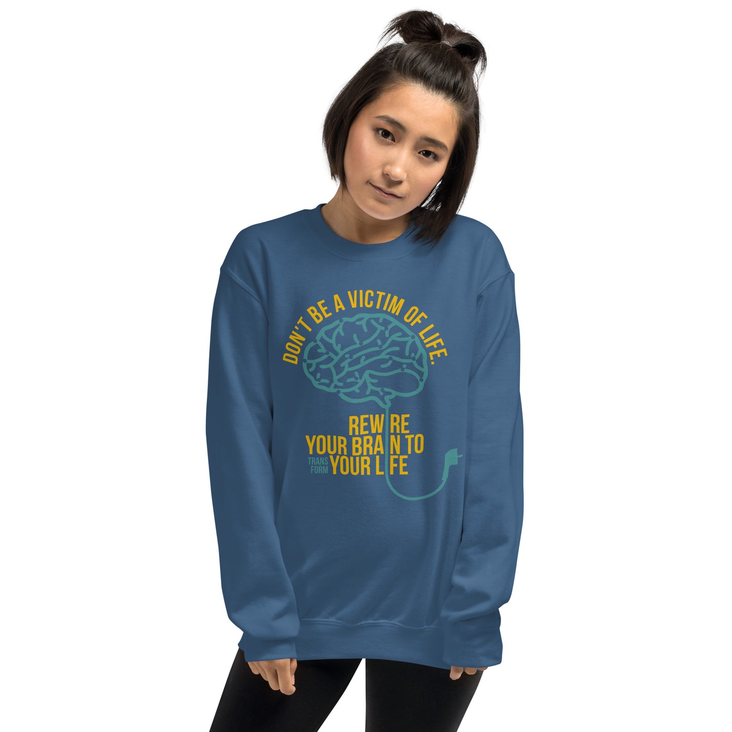 Empowerment Unisex Sweatshirt: Rewire, Transform & Thrive