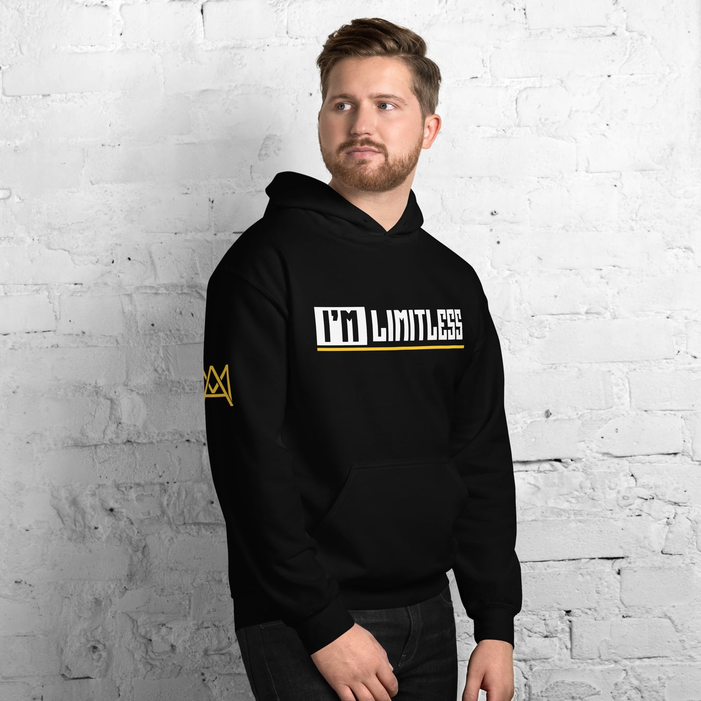 Branded 'I'm Limitless' Premium Unisex Hoodie