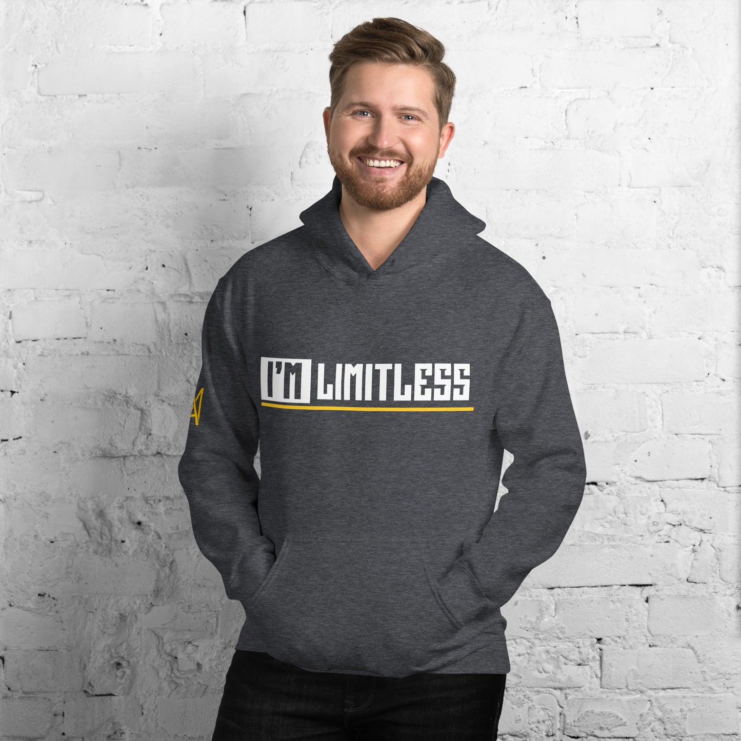 Branded 'I'm Limitless' Premium Unisex Hoodie