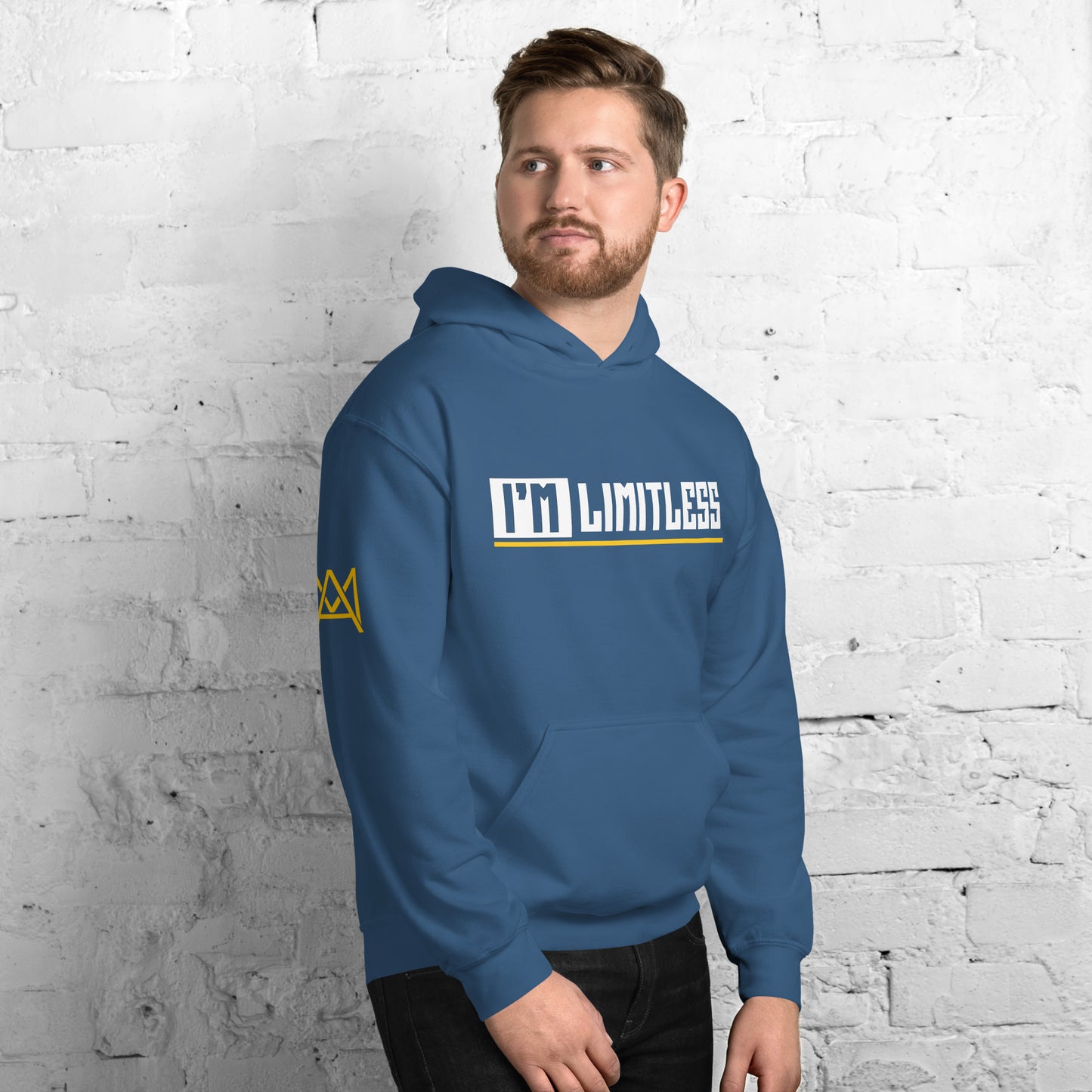 Branded 'I'm Limitless' Premium Unisex Hoodie