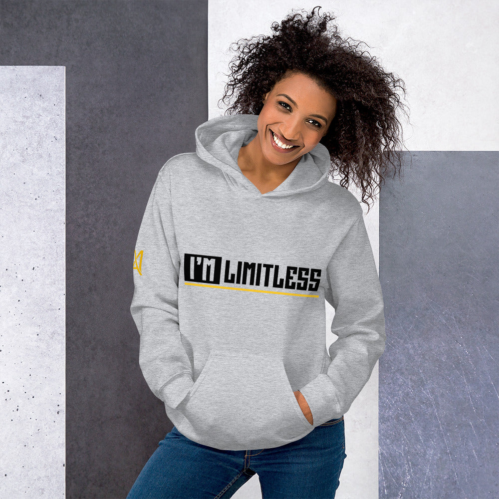 Branded 'I'm Limitless' Premium Unisex Hoodie