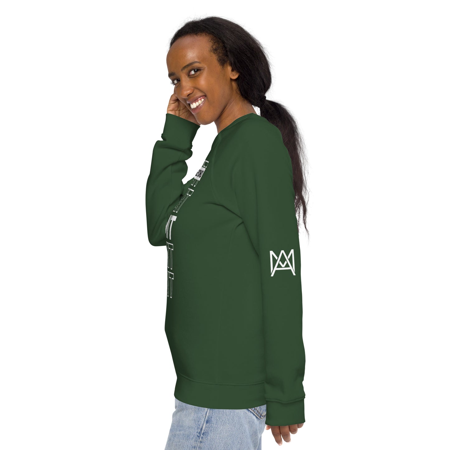 MA Emblem - I Am Beyond Limit Organic Unisex Sweatshirt