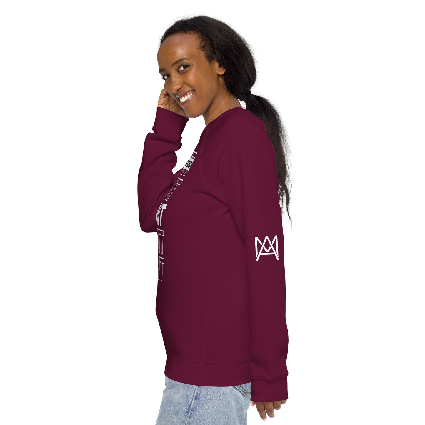 MA Emblem - I Am Beyond Limit Organic Unisex Sweatshirt