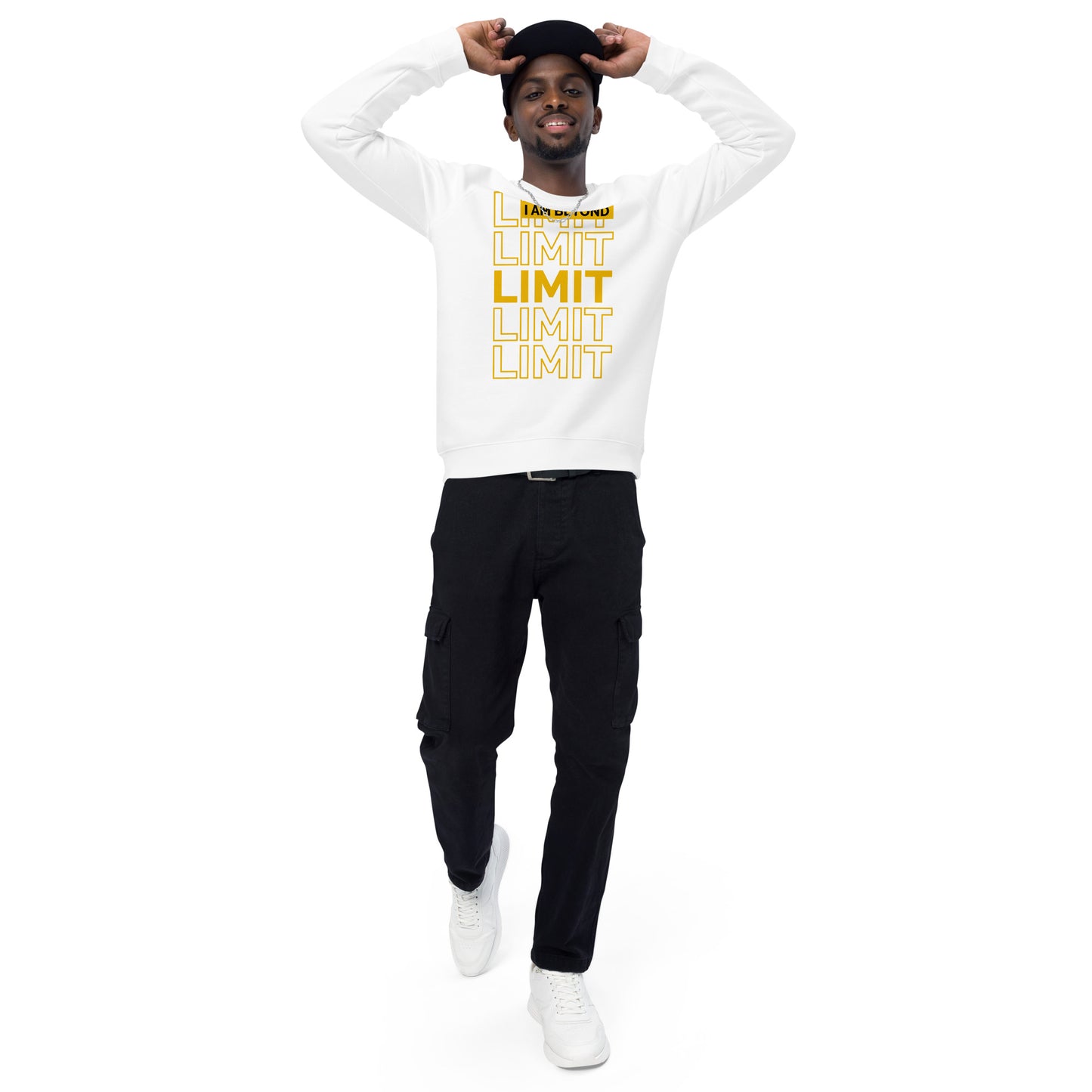 MA Emblem - I Am Beyond Limit Organic Unisex Sweatshirt