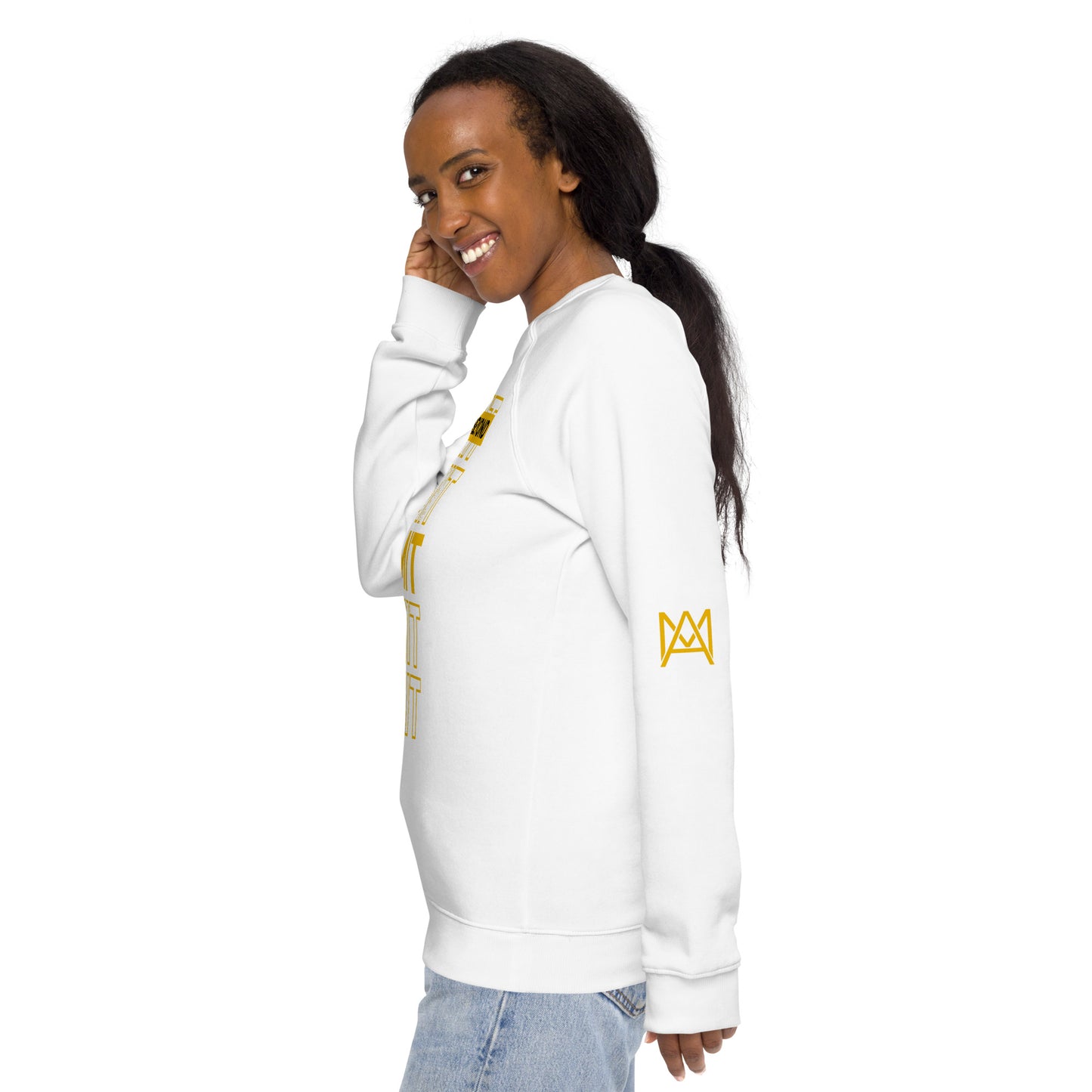 MA Emblem - I Am Beyond Limit Organic Unisex Sweatshirt