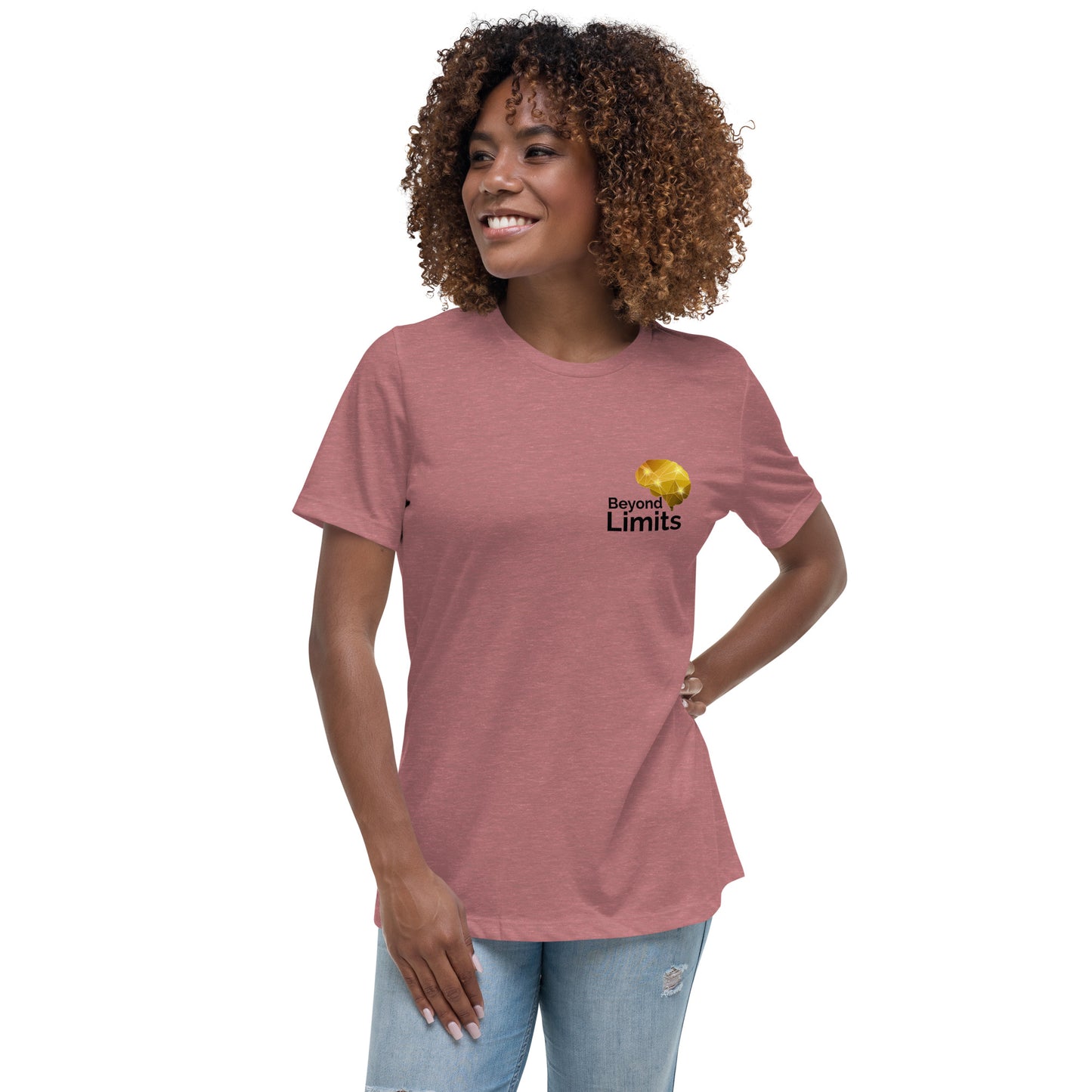 Women's Inspirational Tee: Beyond Limits - Empowerment T-Shirt