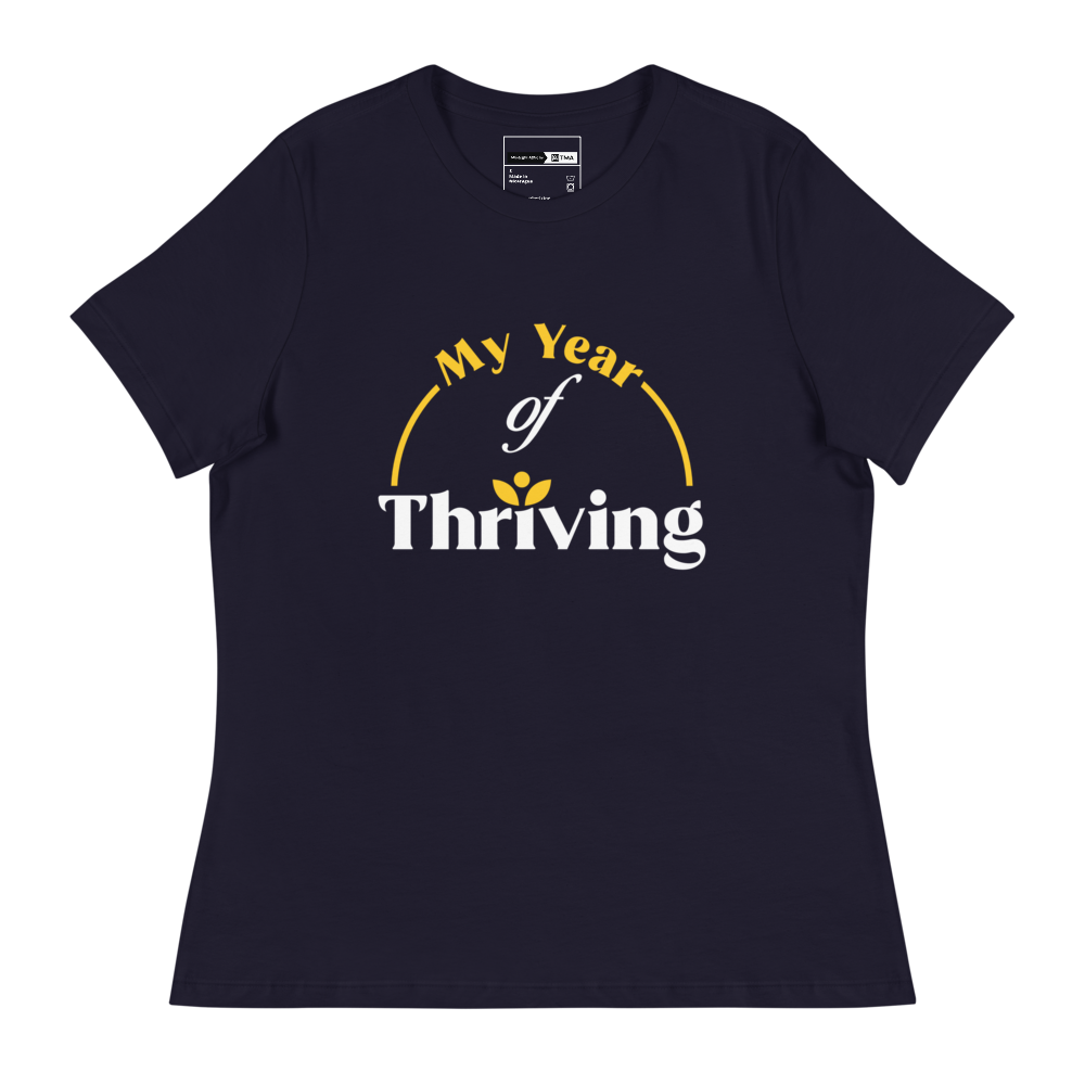 Women's 'My Year of Thriving' Relaxed T-Shirt