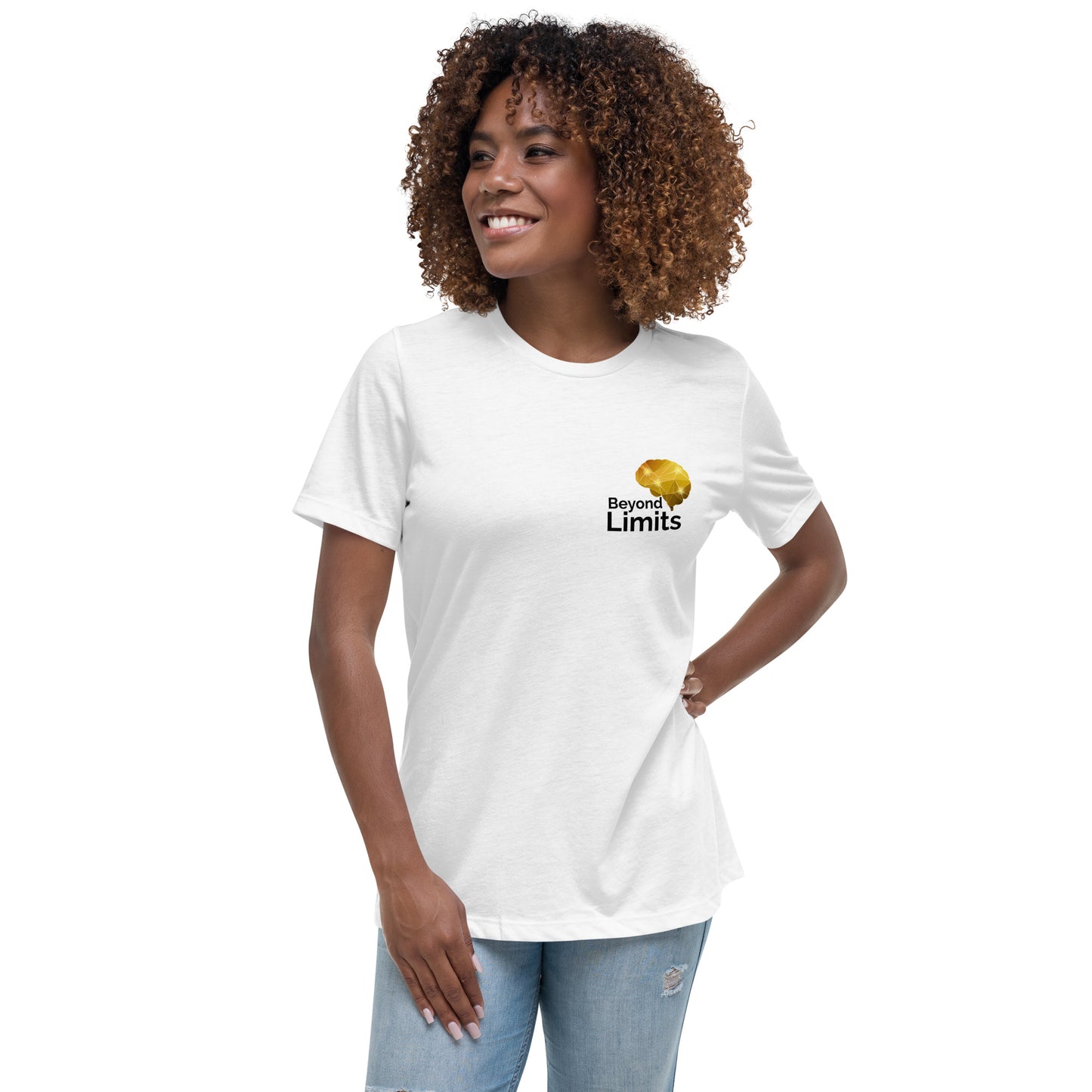 Women's Inspirational Tee: Beyond Limits - Empowerment T-Shirt