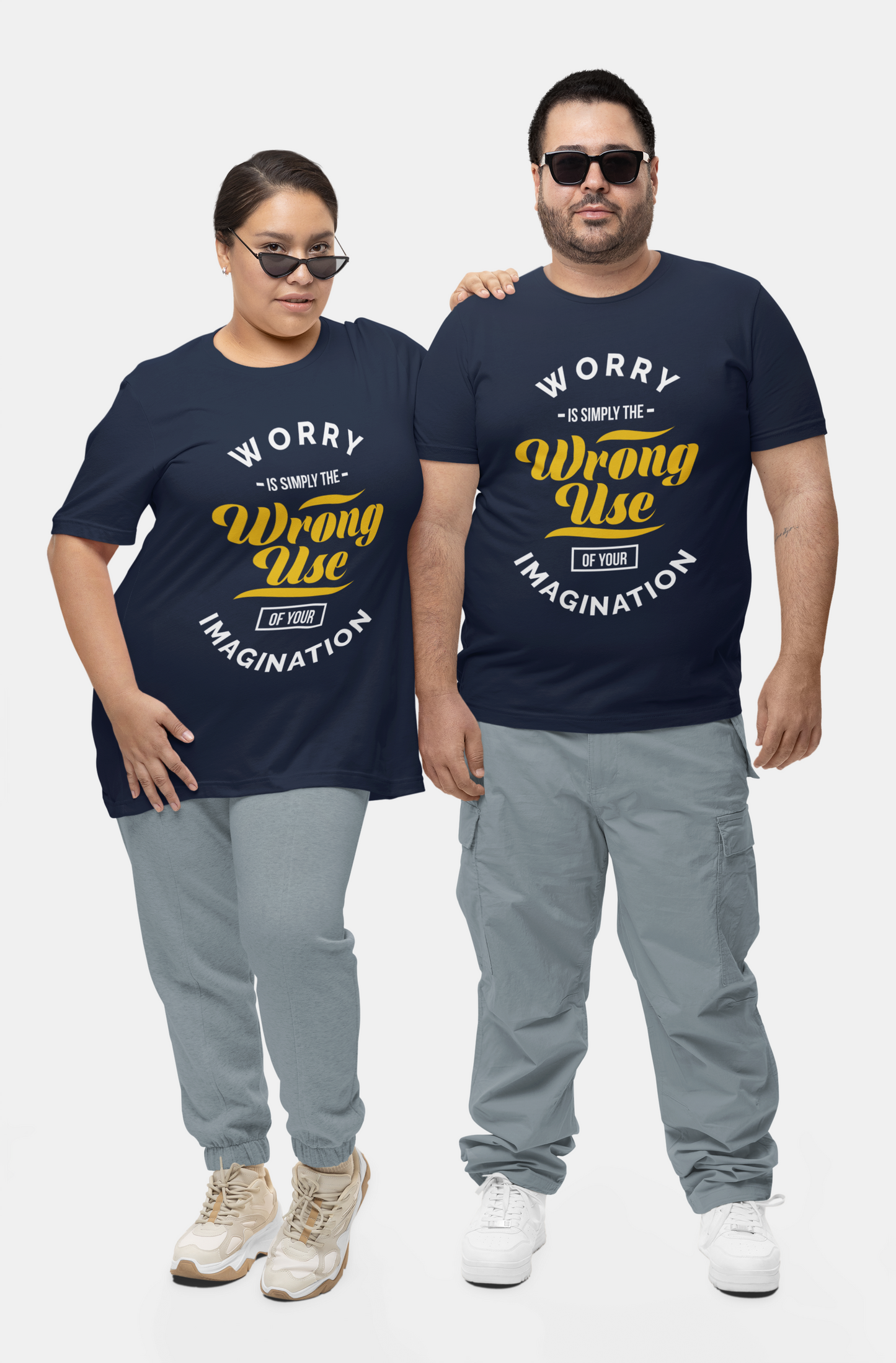 Harness Your Imagination, Diminish Worry Unisex T-Shirt