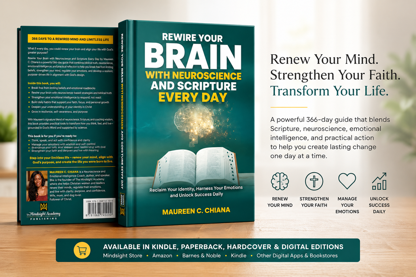 REWIRE YOUR BRAIN WITH NEUROSCIENCE AND SCRIPTURE EVERY DAY