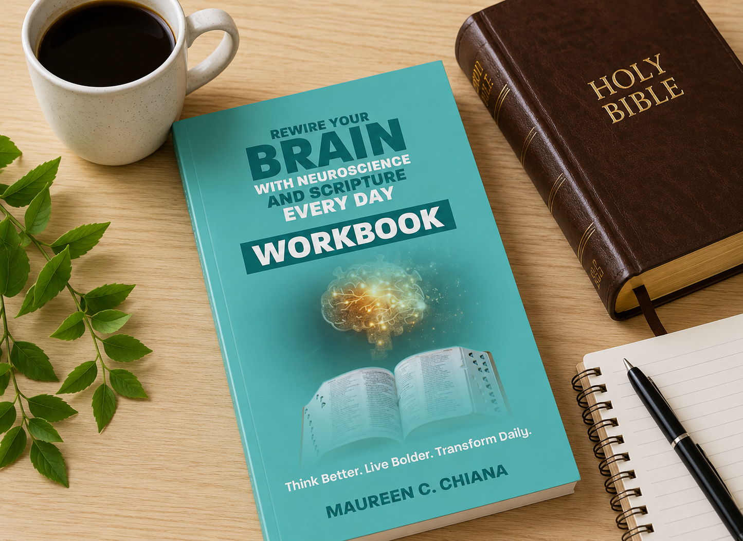 Rewire Your Brain Workbook: Neuroscience & Scripture – Paperback