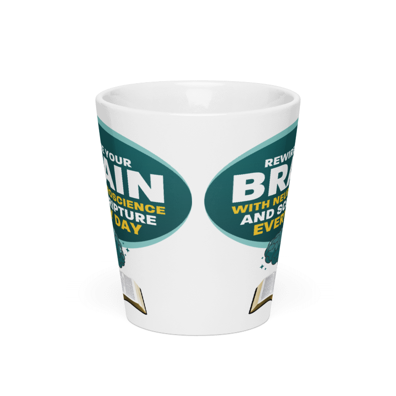 Rewire Your Brain Every Day Latte Mug | 12 oz Ceramic