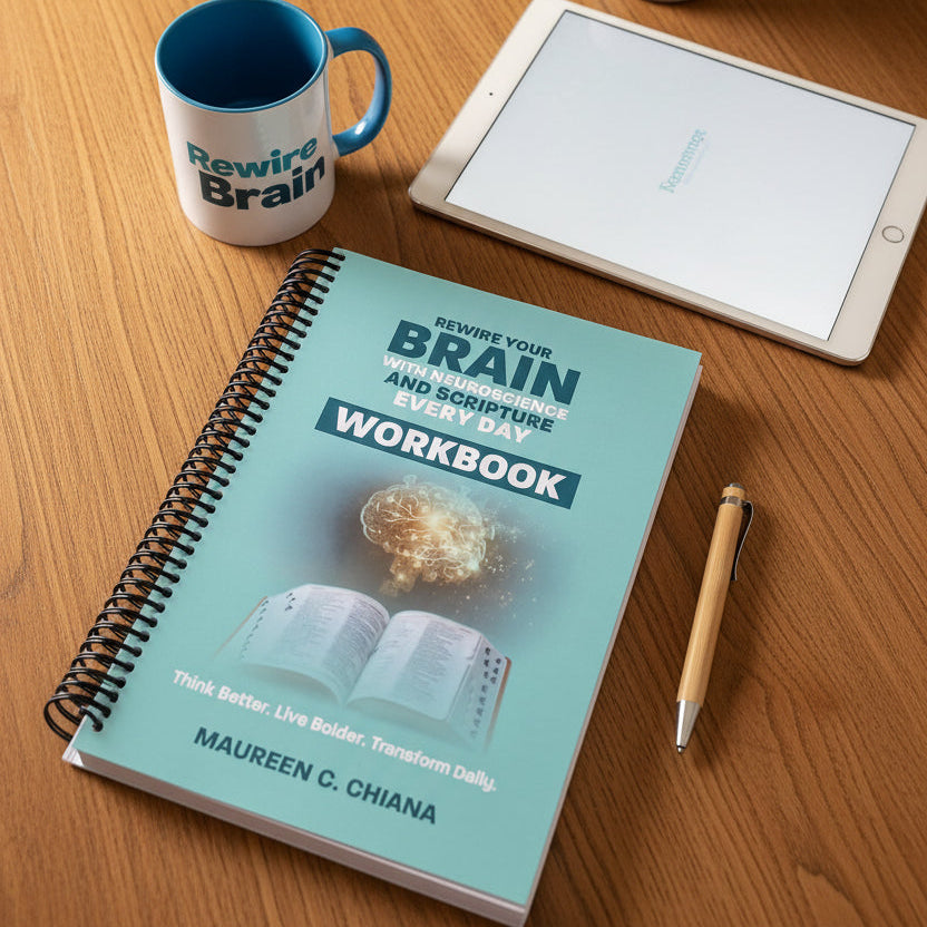 Rewire Your Brain with Neuroscience and Scripture Every Day Workbook (Spiral-Bound)