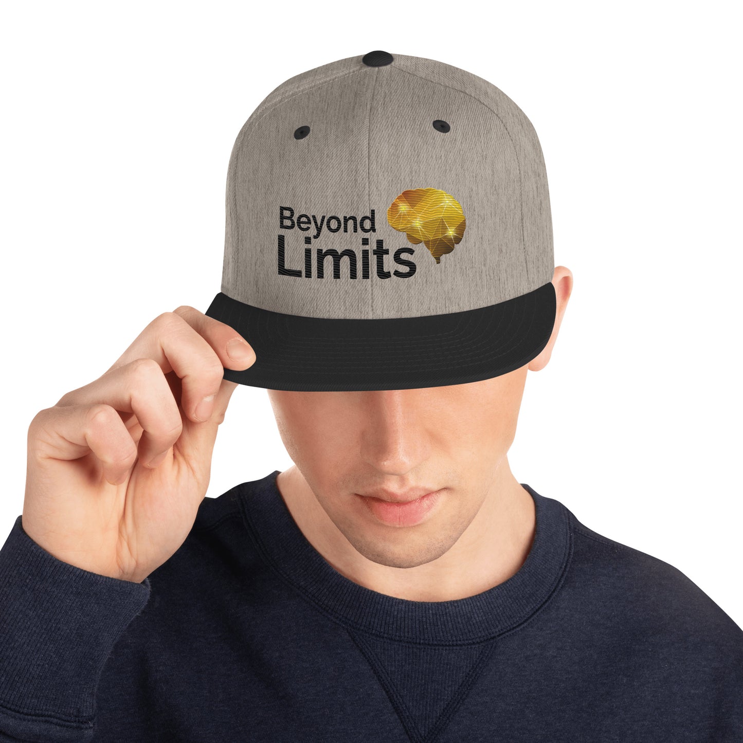 Beyond Limits: Adjustable Snapback Hat with Classic Fit & Flat Brim