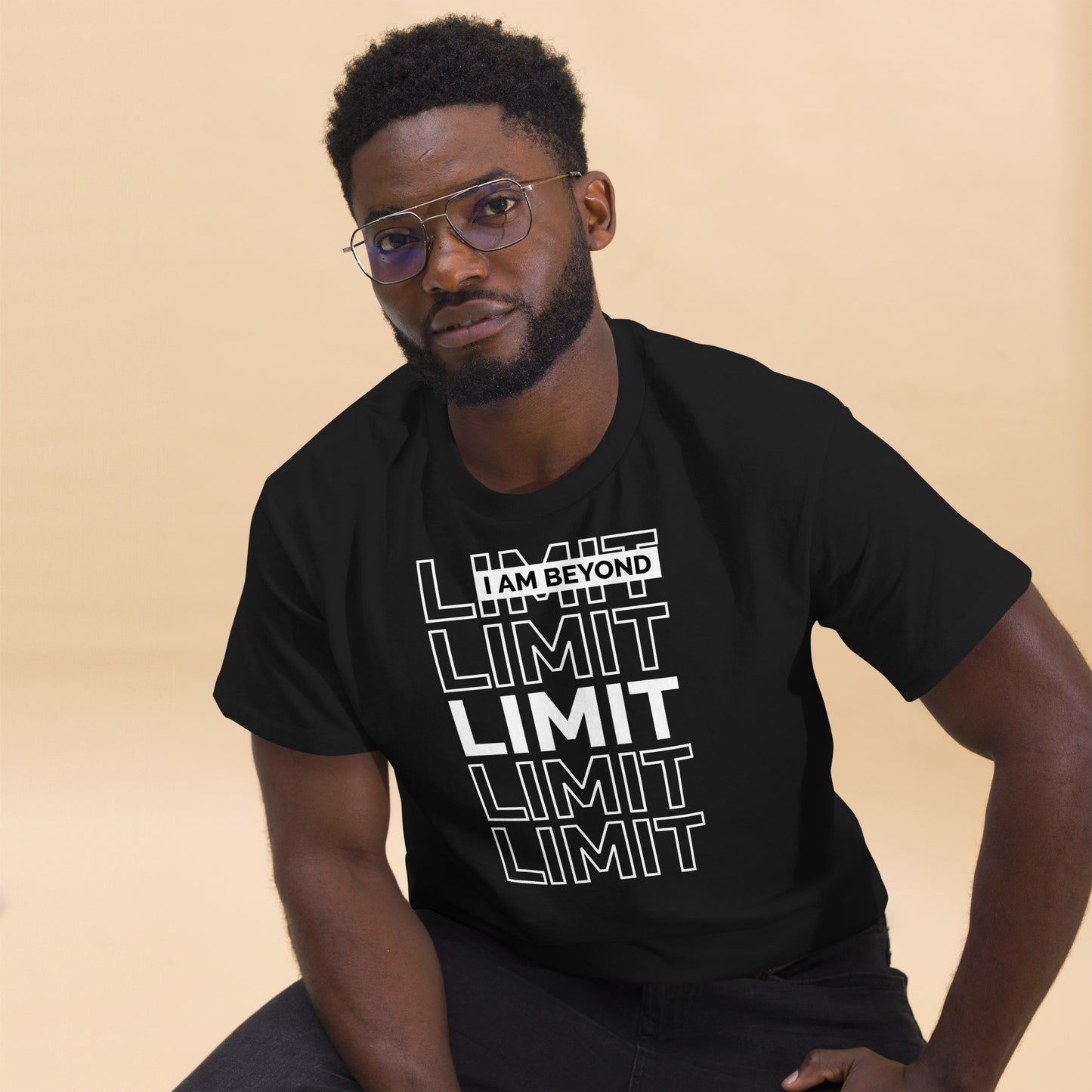 Beyond Limit Men's Classic Cotton Tee