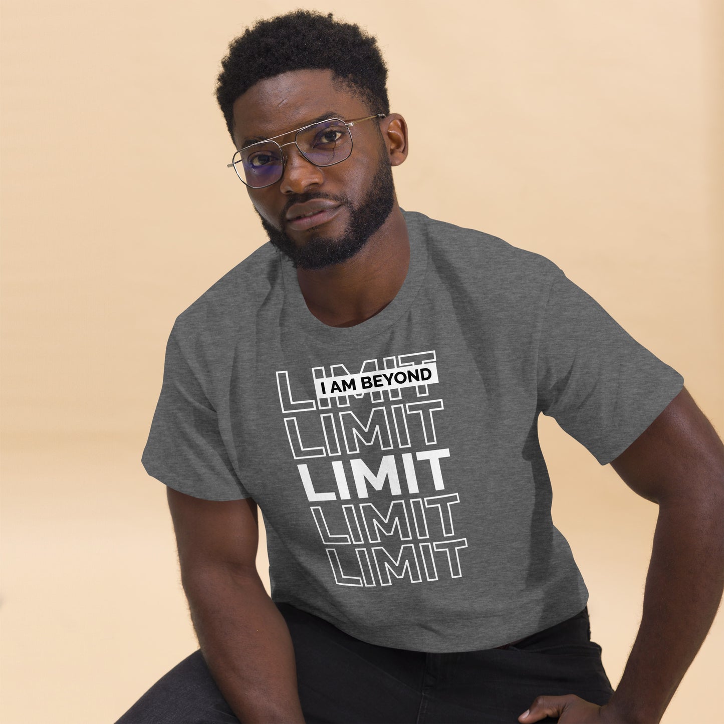 Beyond Limit Men's Classic Cotton Tee