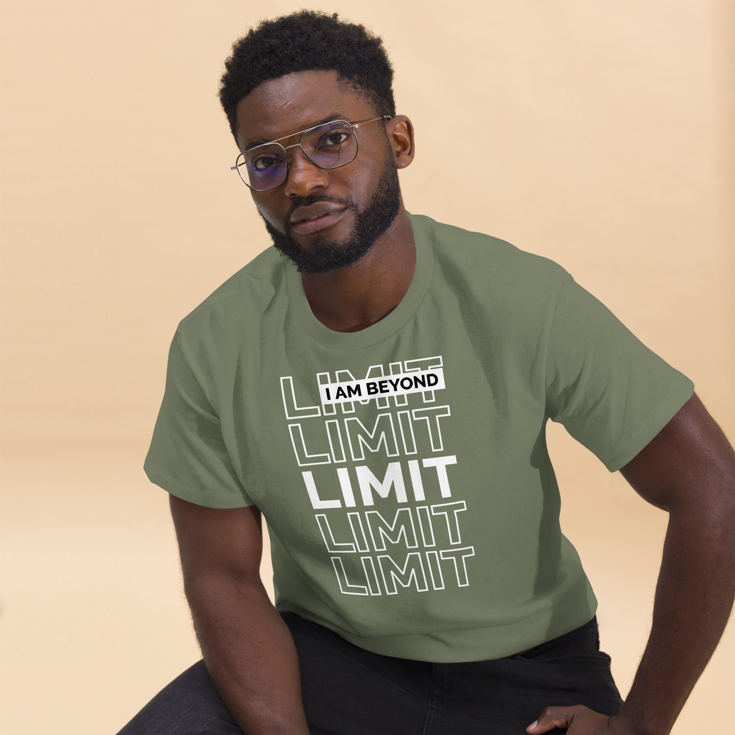 Beyond Limit Men's Classic Cotton Tee