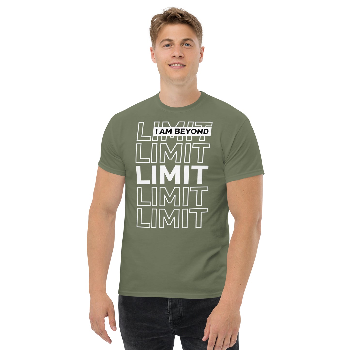 Beyond Limit Men's Classic Cotton Tee