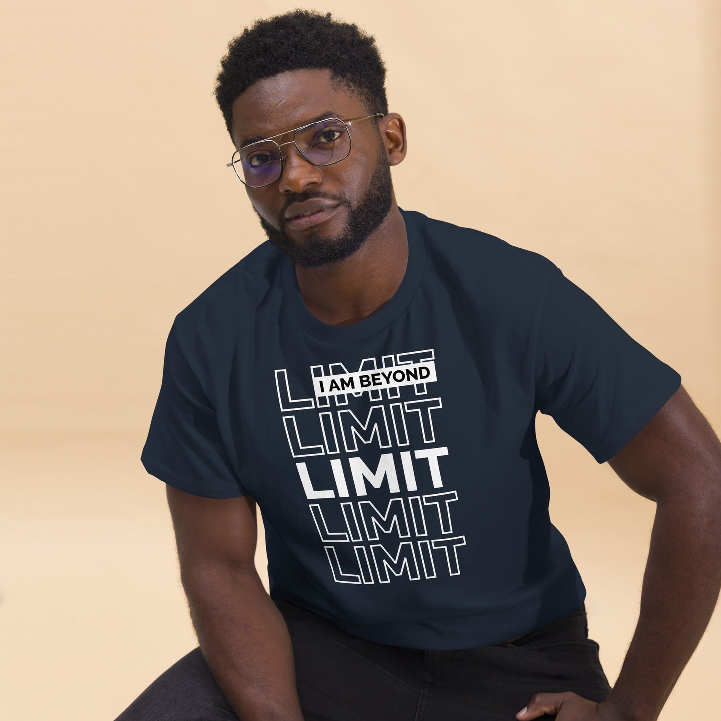 Beyond Limit Men's Classic Cotton Tee