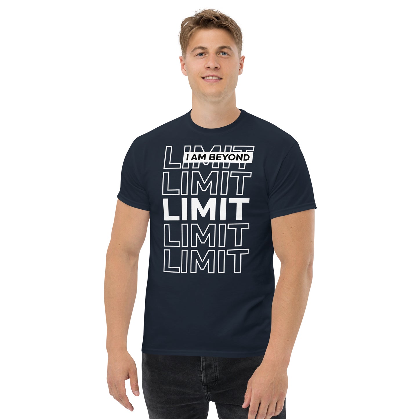 Beyond Limit Men's Classic Cotton Tee