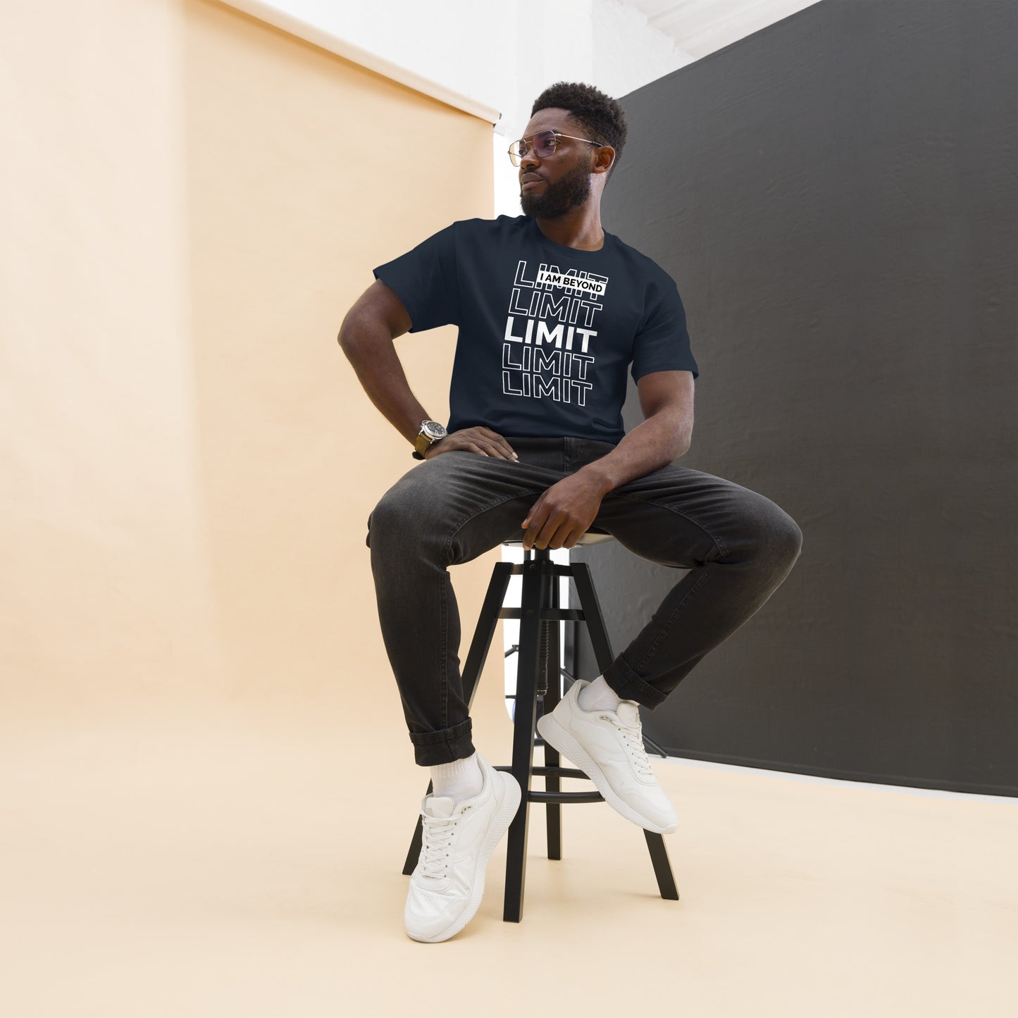 Beyond Limit Men's Classic Cotton Tee