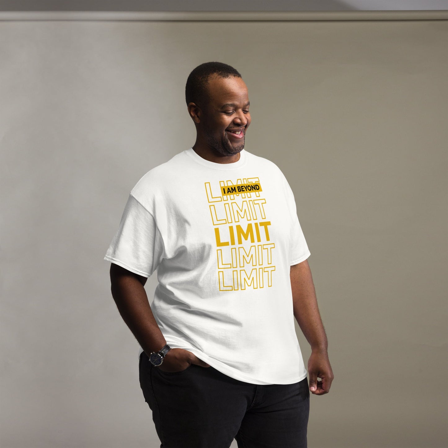 Beyond Limit Men's Classic Cotton Tee