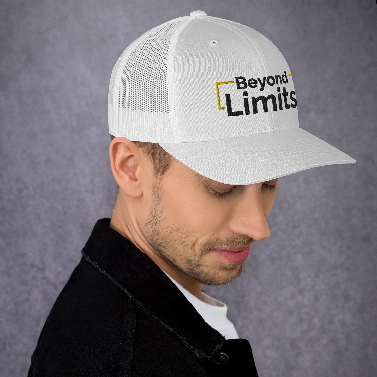 Beyond Limits: Classic Six-Panel Trucker Cap with Mesh Back
