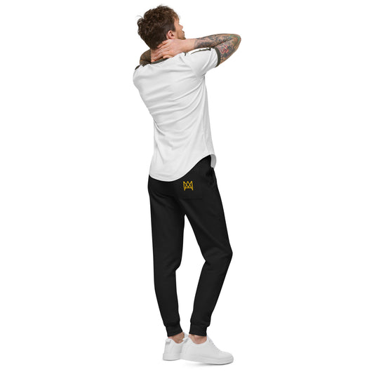 Signature Logo Unisex Fleece Sweatpants – Perfect for Everyday Comfort