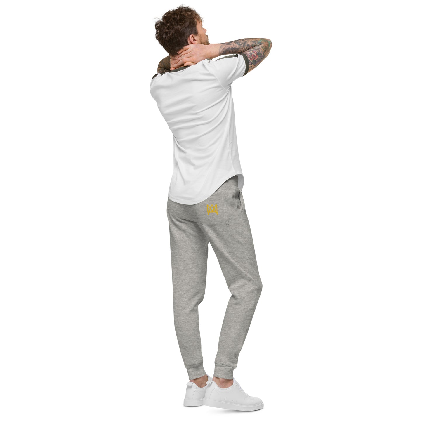 Signature Logo Unisex Fleece Sweatpants – Perfect for Everyday Comfort