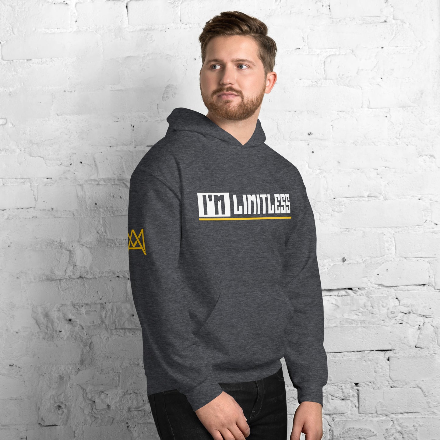 Branded 'I'm Limitless' Premium Unisex Hoodie