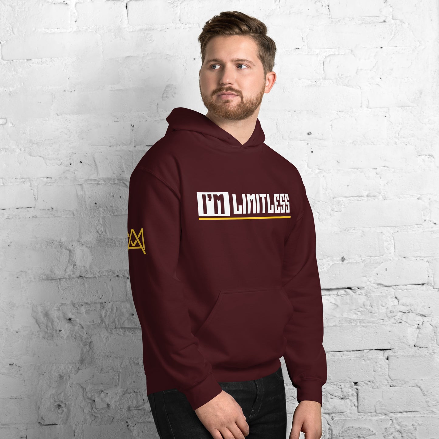 Branded 'I'm Limitless' Premium Unisex Hoodie