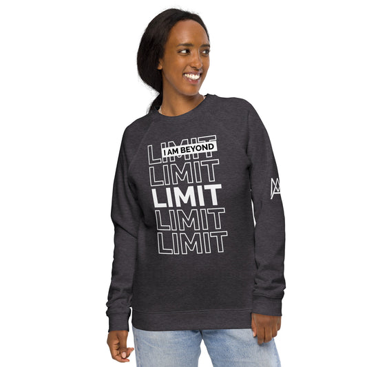 MA Emblem - I Am Beyond Limit Organic Unisex Sweatshirt