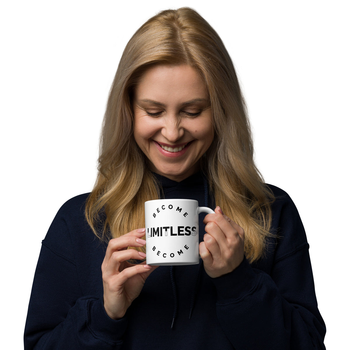 Become Limitless Inspirational Ceramic Mug | Double-Sided Design