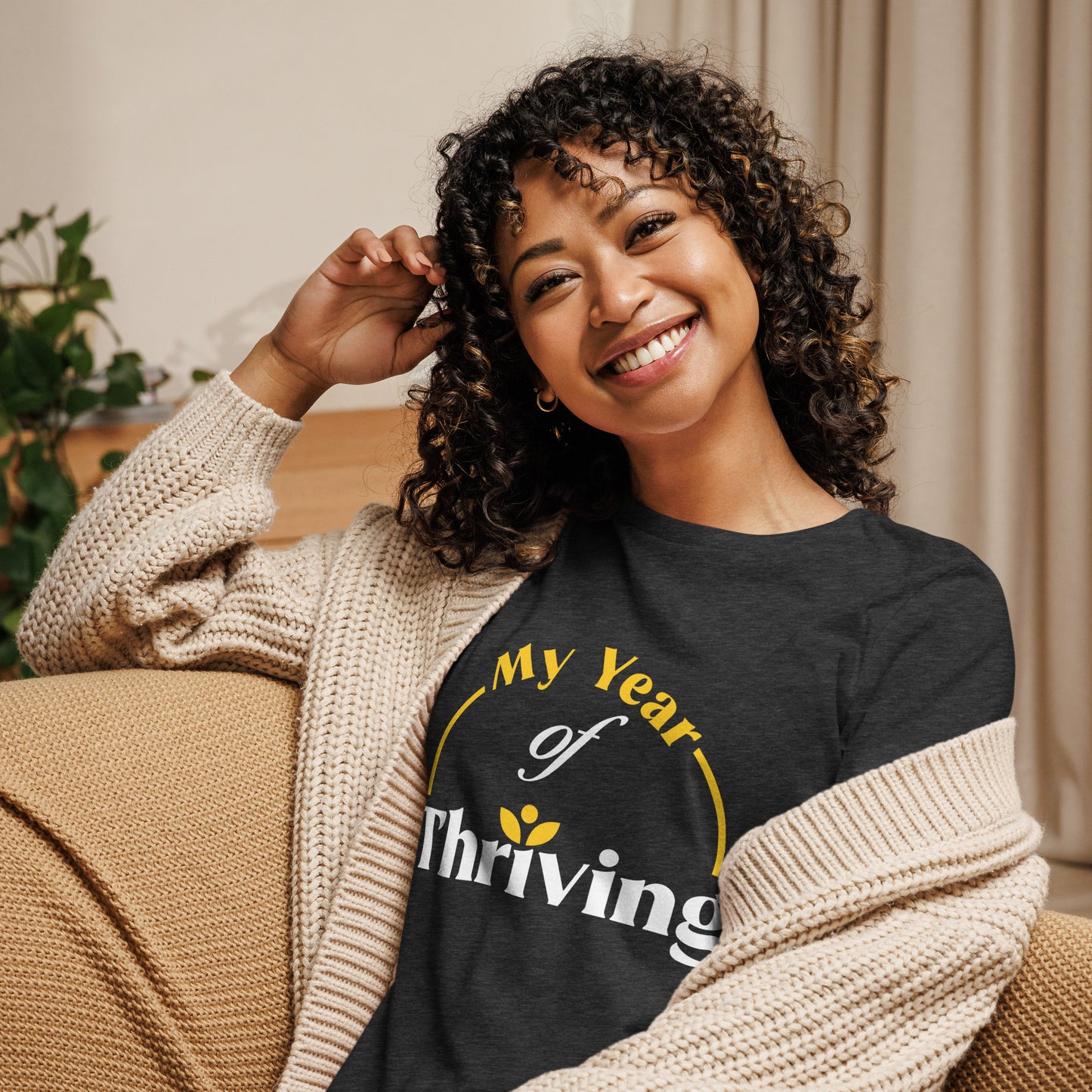Women's 'My Year of Thriving' Relaxed T-Shirt