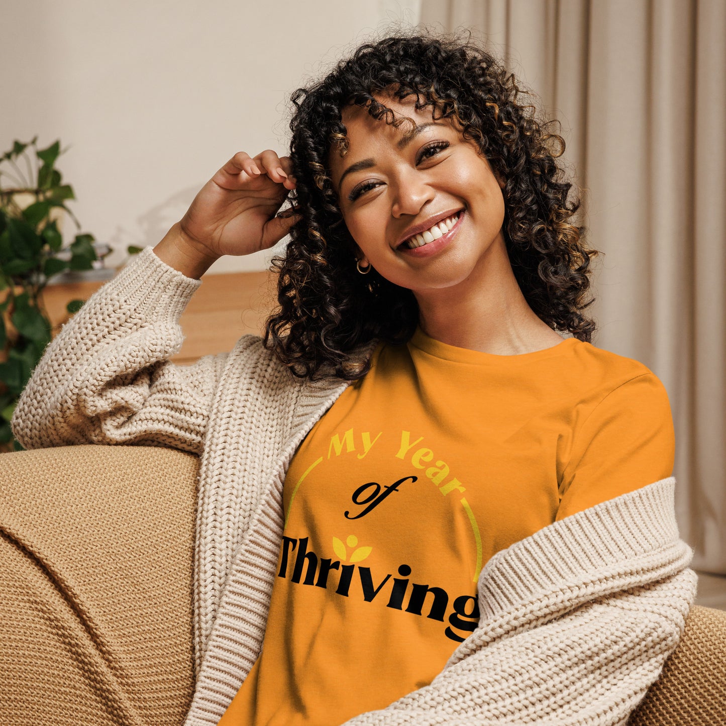 Women's 'My Year of Thriving' Relaxed T-Shirt