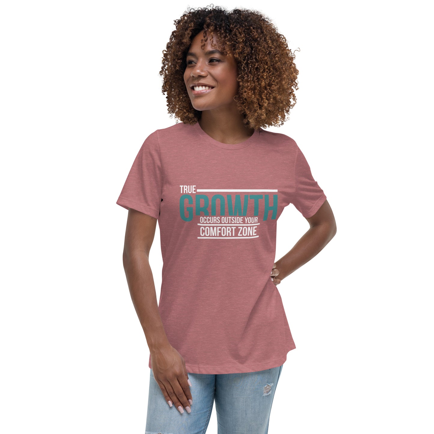 Radiant Rebel: Women’s Tee for Unleashing Limitless Growth!