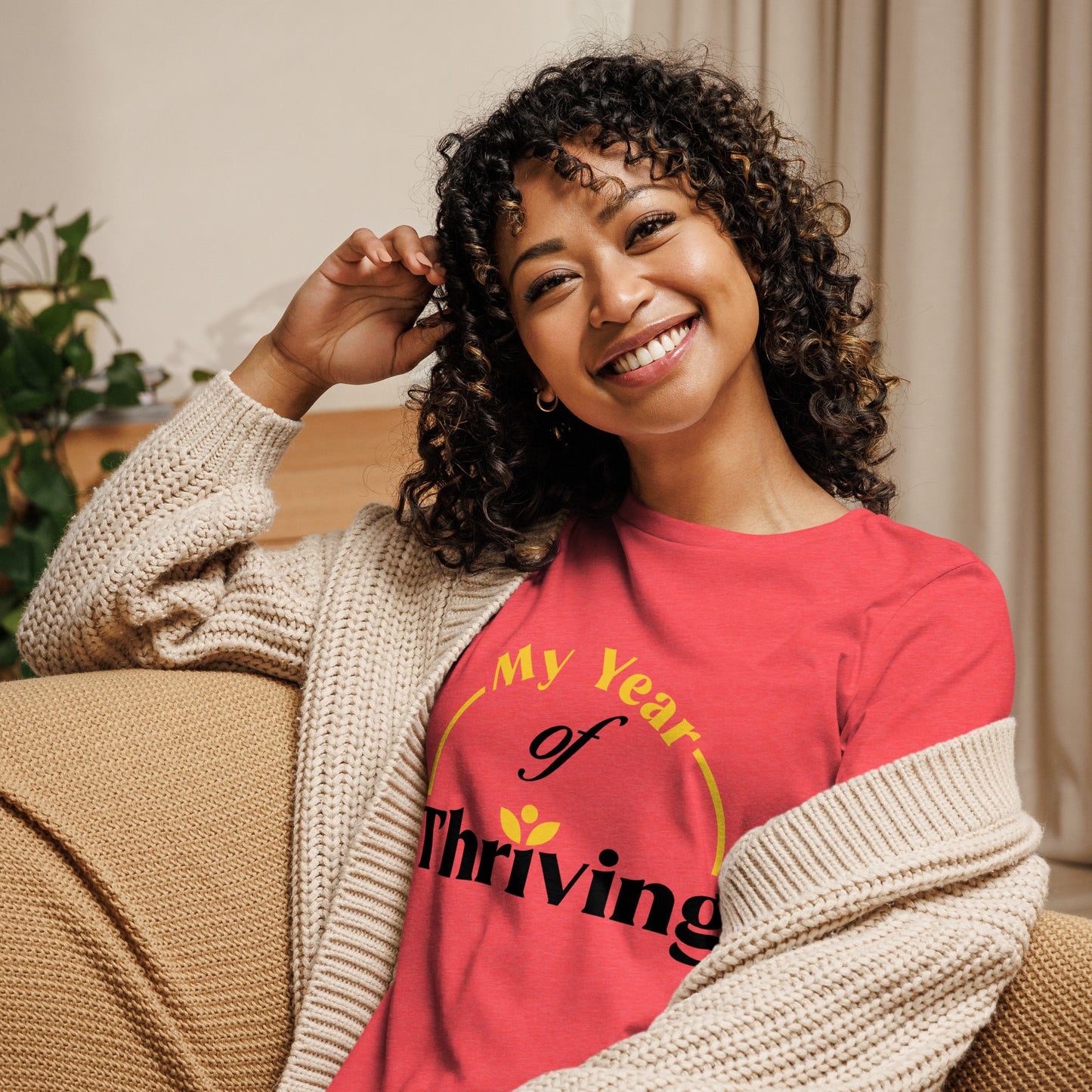 Women's 'My Year of Thriving' Relaxed T-Shirt