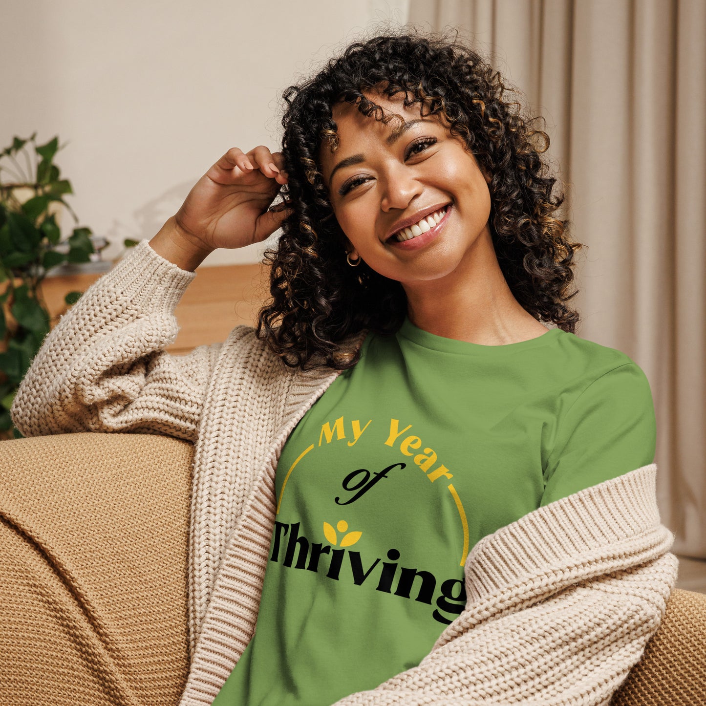 Women's 'My Year of Thriving' Relaxed T-Shirt