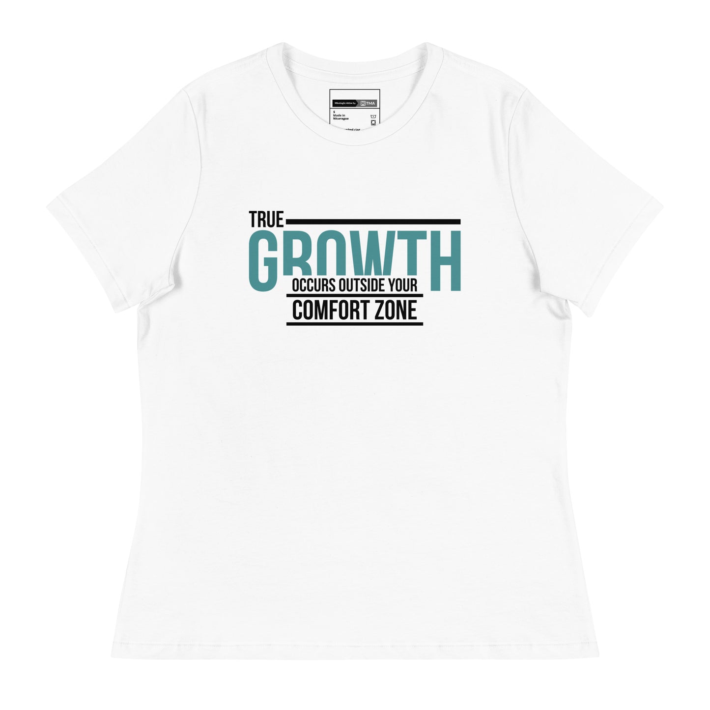 Radiant Rebel: Women’s Tee for Unleashing Limitless Growth!